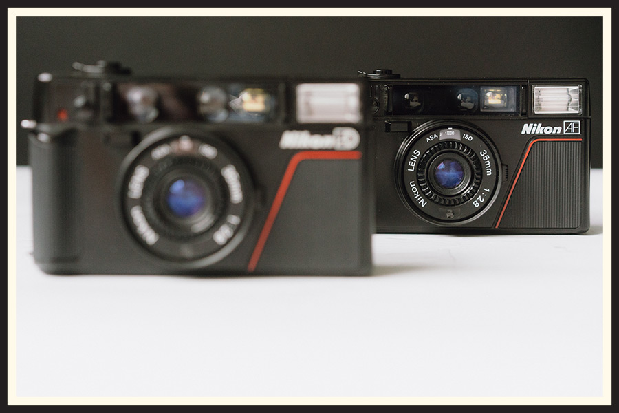 Nikon L35AF and L35AD film cameras
