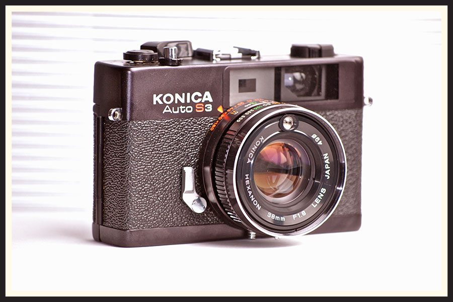 Konica Auto S3 rangefinder film camera
