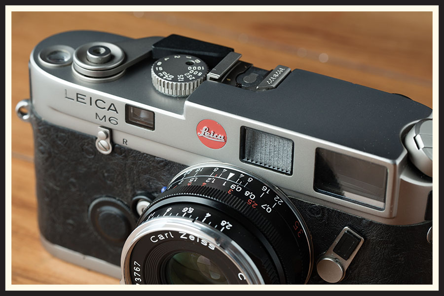 Leica M6 rangefinder film camera