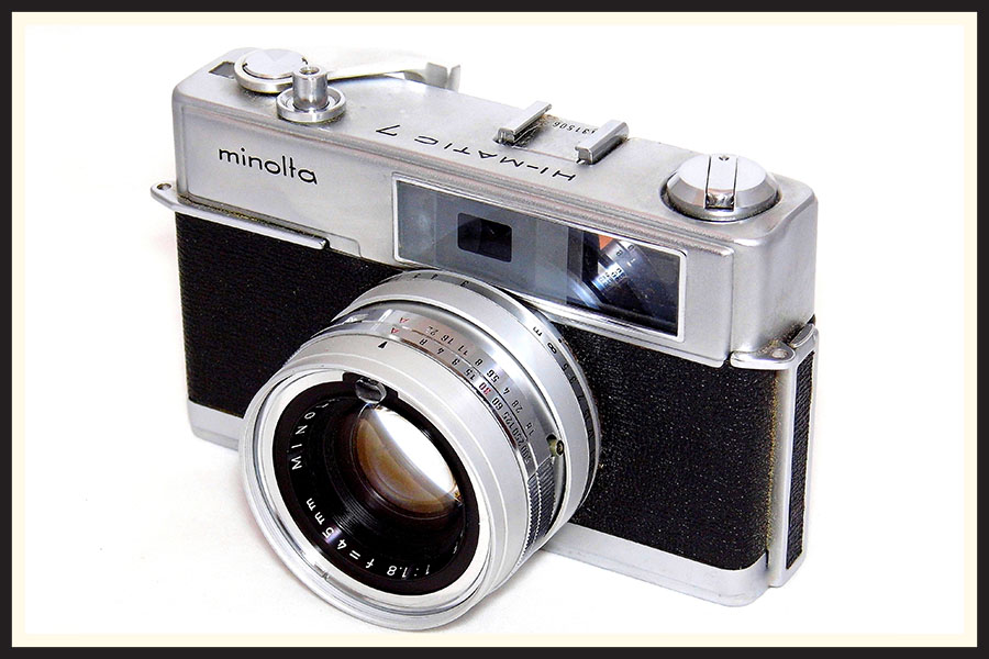 Minolta Hi-Matic 7 35mm rangefinder camera