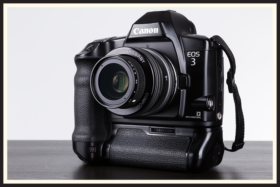 Canon EOS 3 SLR film camera