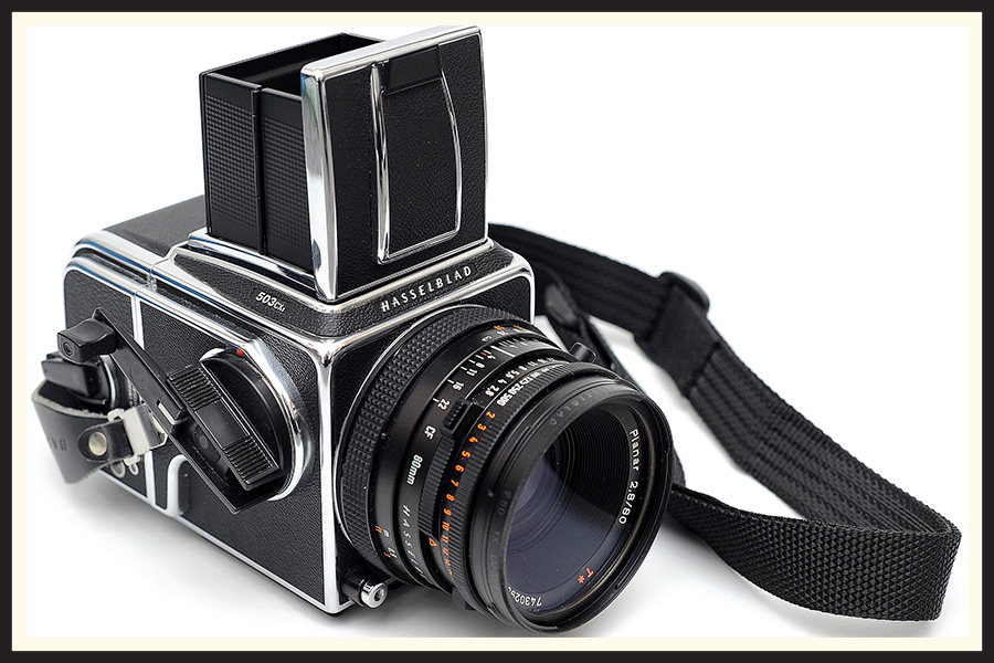 Hasselblad 503 medium format film camera.