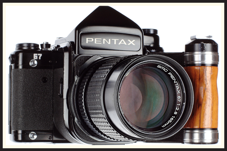 Pentax 67 medium format film camera
